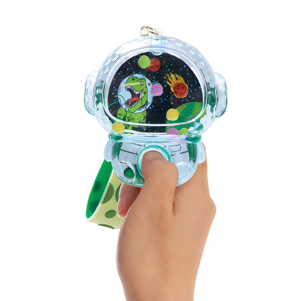 Water Filled Game Keychain Spaceman Assorted - Image 2