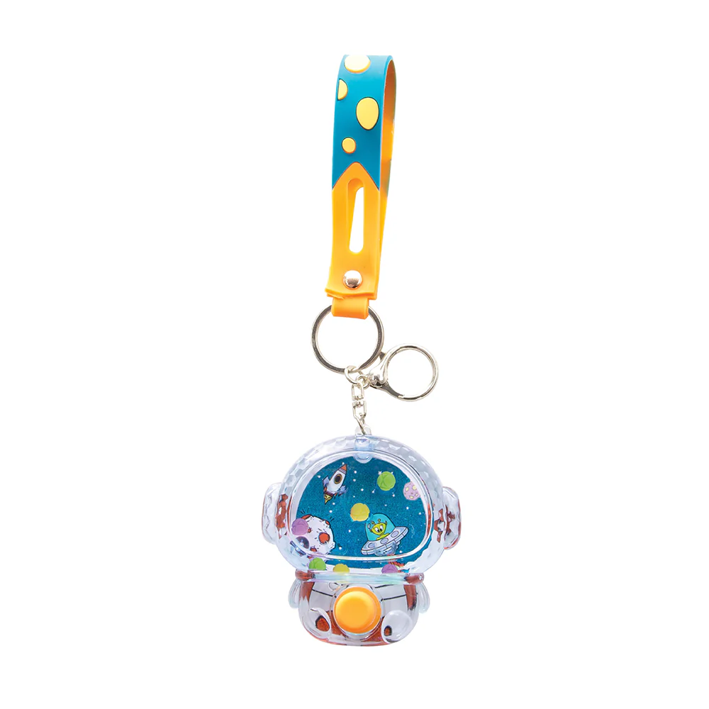 Water Filled Game Keychain Spaceman Assorted - Image 3
