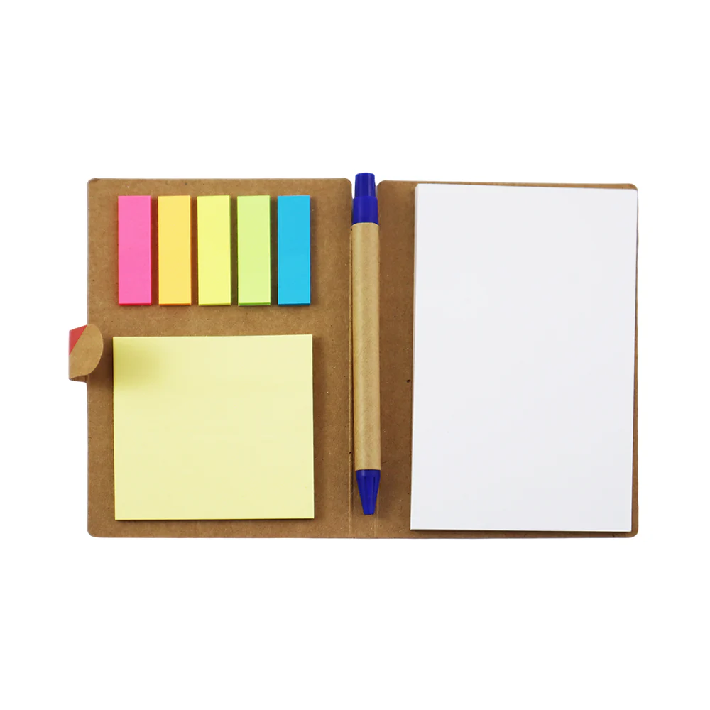 Wish it Plan it Do it Pad Sticky Note & Pen Set - Image 2